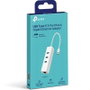 TP-Link UE330C Hub USB-C con 3 Puertos USB 3.0 y Gigabit Ethernet Blanco